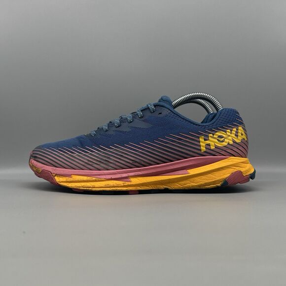 HOKA One One Torrent 2 Size 9 Women's Trail Running Shoe Blue 1110497 MBSF - Picture 4 of 10